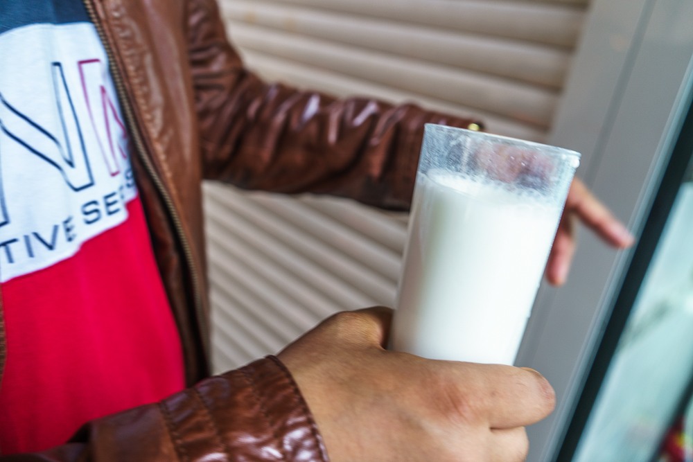A glass of ayran goes perfectly with any kind of food in Istanbul.