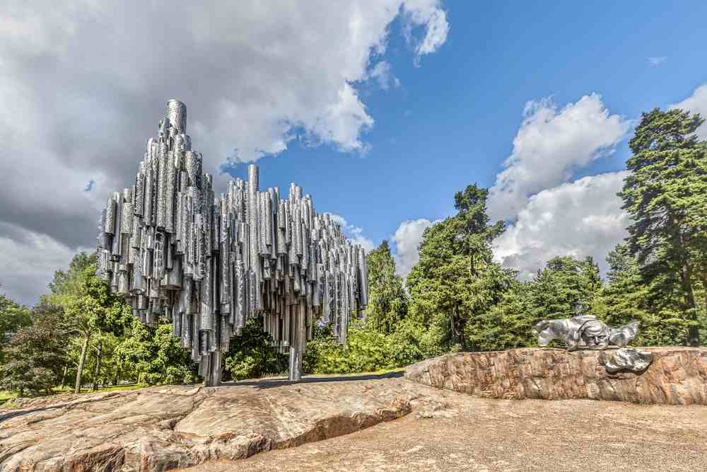Weekend in Helsinki: The impressive Sibelius Monument consisting of hollow steel pipes suspended in mid-air is one of the must-see attractions in Helsinki. C: May_Lana/shutterstock.com