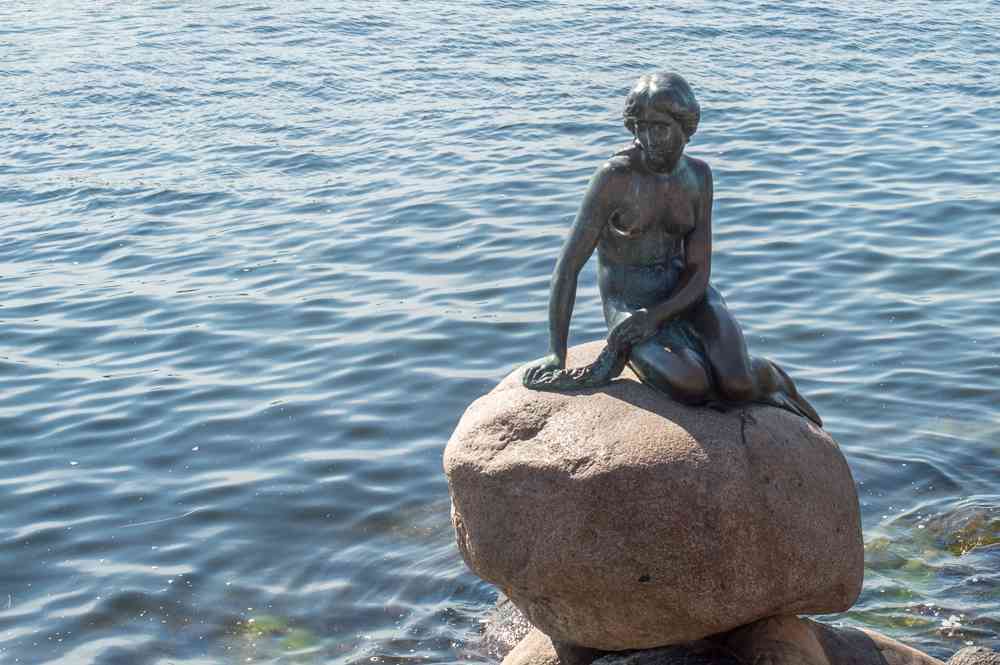 The Little Mermaid is one of the highlights of this self-guided walking tour of Copenhagen.