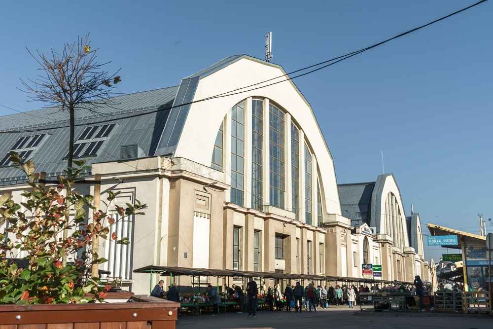 Where to shop in Riga: The Zeppelin hangars of the Riga Central Market are one of the best things to see on this free self-guided Riga walking tour.