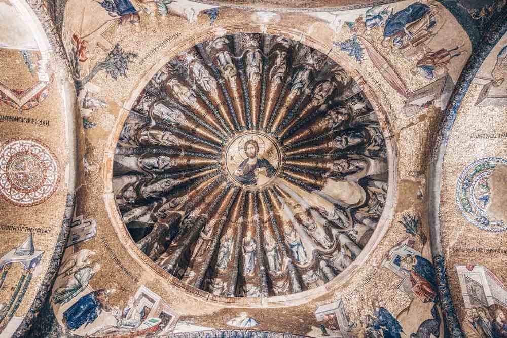 Istanbul sightseeing: The amazing Genealogy of Christ mosaic panel in the Chora Church. PC: Tatyana Bakul/shutterstock.com