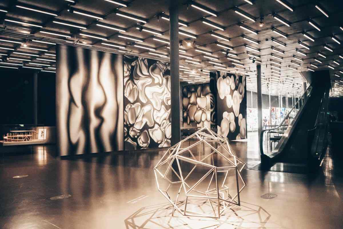 Graz Modern Art Museum: Contemporary art exhibition on display