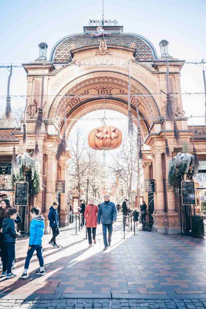 Copenhagen attractions: The entrance to the world-famous Tivoli Gardens