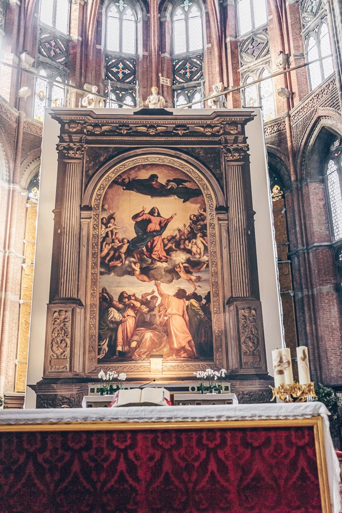 Frari Church in Venice: Titian's great 'Assumption of the Virgin' 