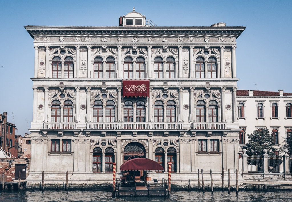 Venice palaces: The magnificent Palazzo Vendramin Calergi, now home to Venice's casino. PC: Radu Razvan/Shutterstock.com