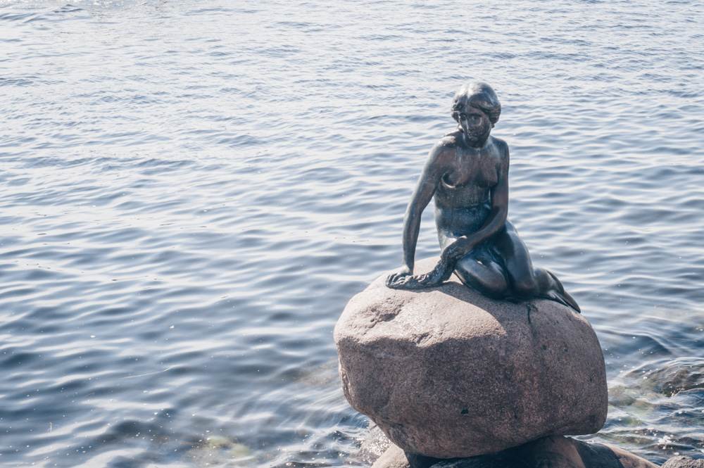 The Little Mermaid is a must-see during your one day in Copenhagen!