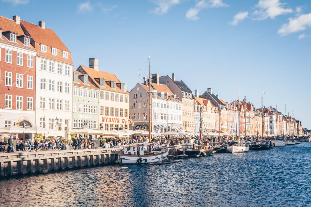 A stroll along Nyhavn is an essential part of this self-guided Copenhagen walking tour.