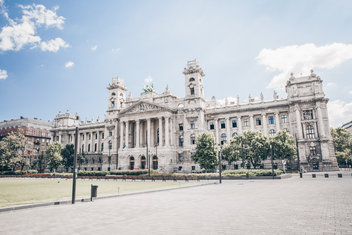 Budapest Landmarks: The stunning Neo-Renaissance building of the Palace of Justice in Budapest