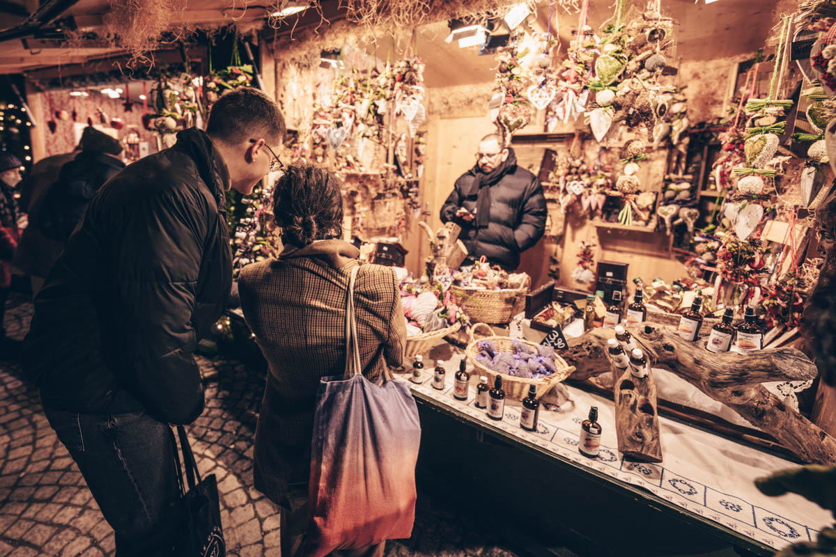 The Christmas markets in Vienna are the perfect place to buy some last-minute gifts.