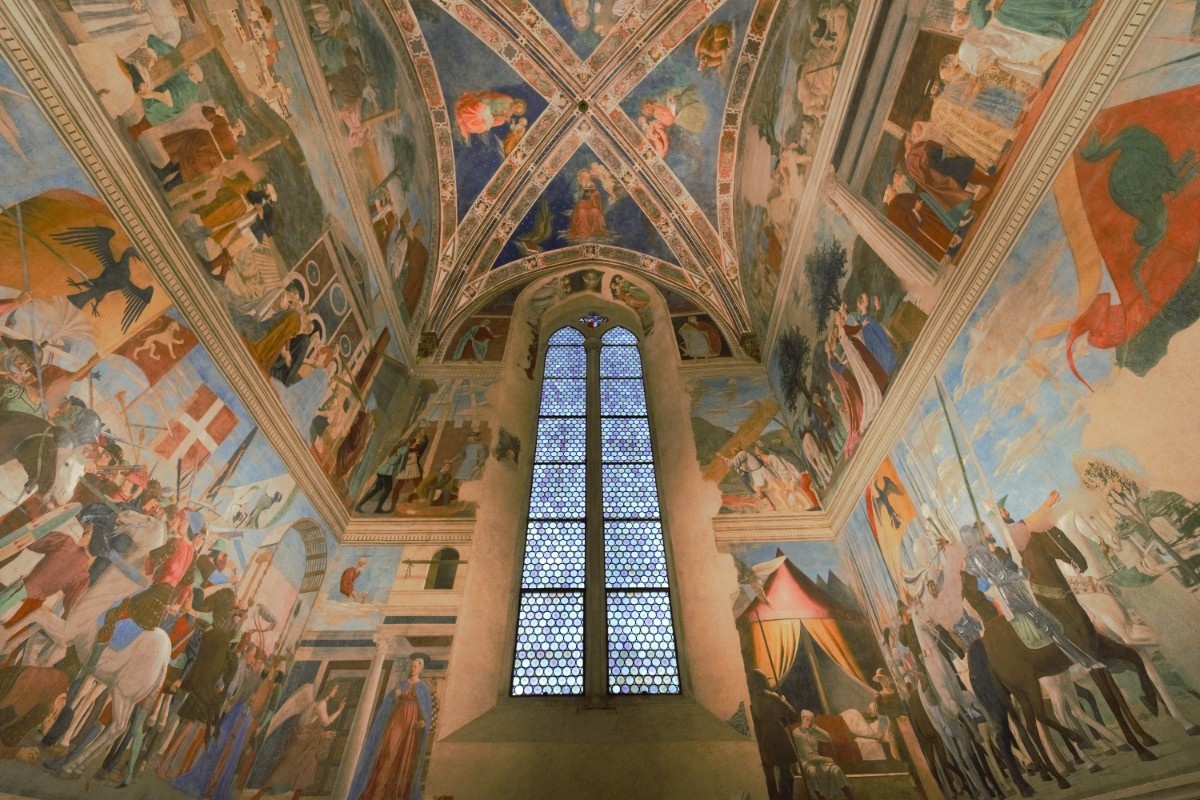Frescoes of the Basilica of San Francesco in Arezzo, Tuscany