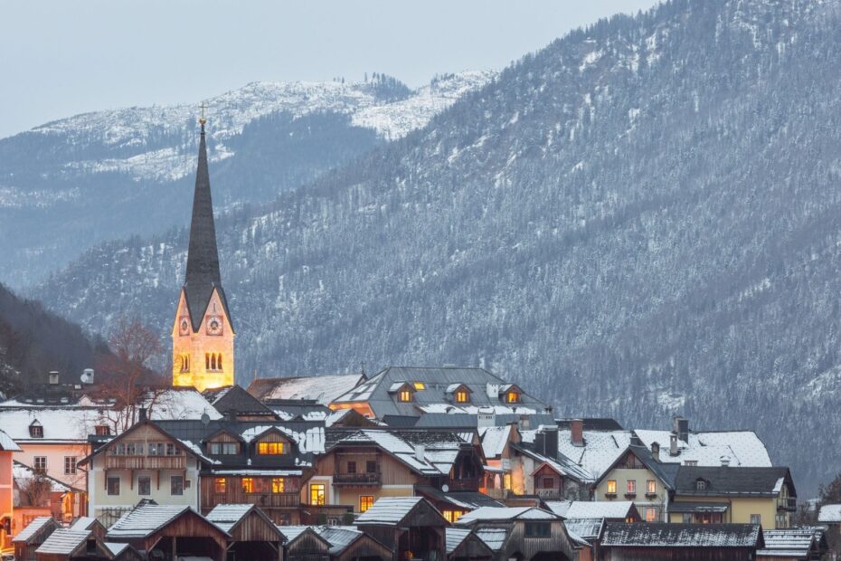 Hallstatt in Winter